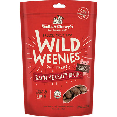 Stella & Chewy's Dog Freeze-Dried Weenie Bacon, 11 oz