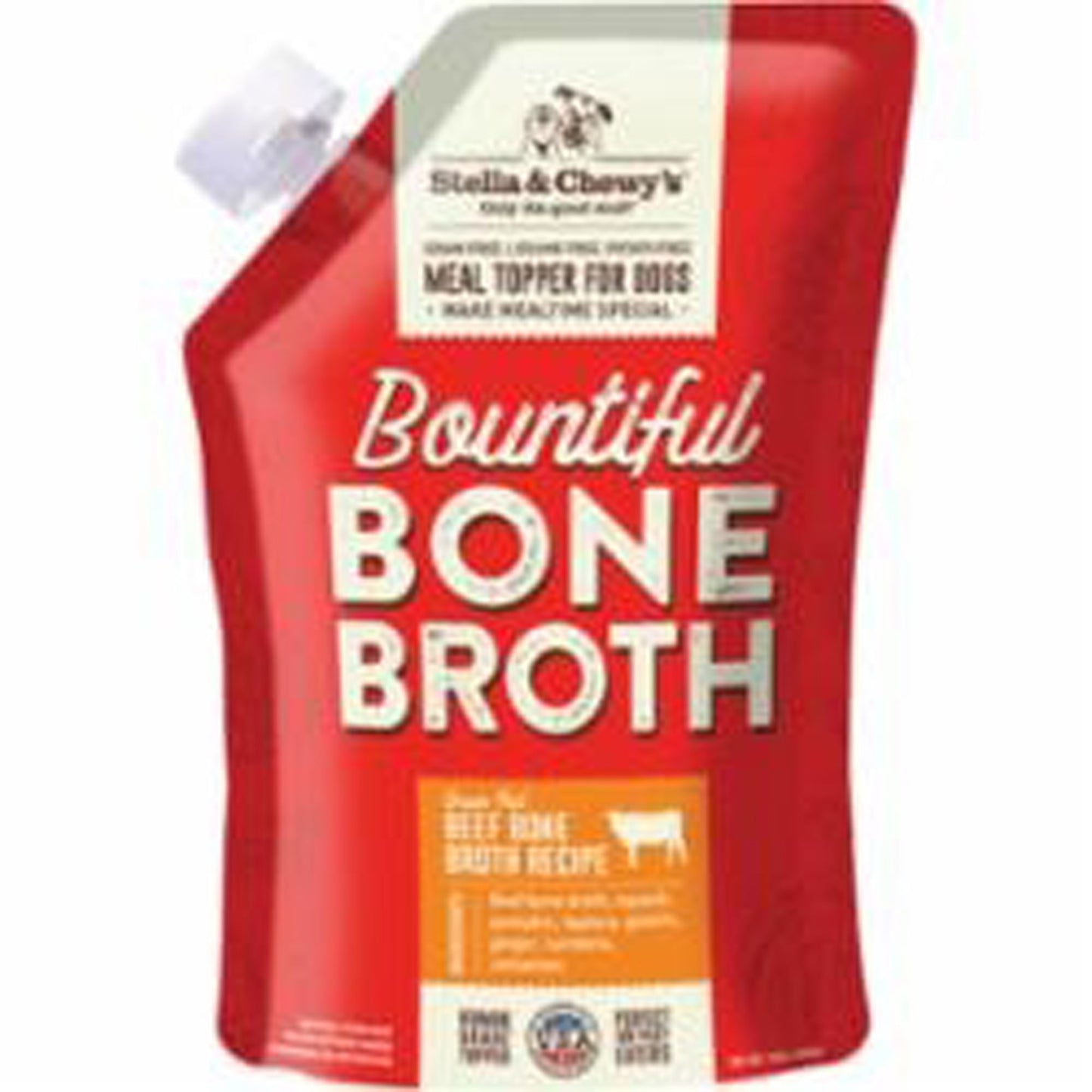 Stella & Chewy's Dog Bountiful Bone Broth Beef, 16 oz 6 ct