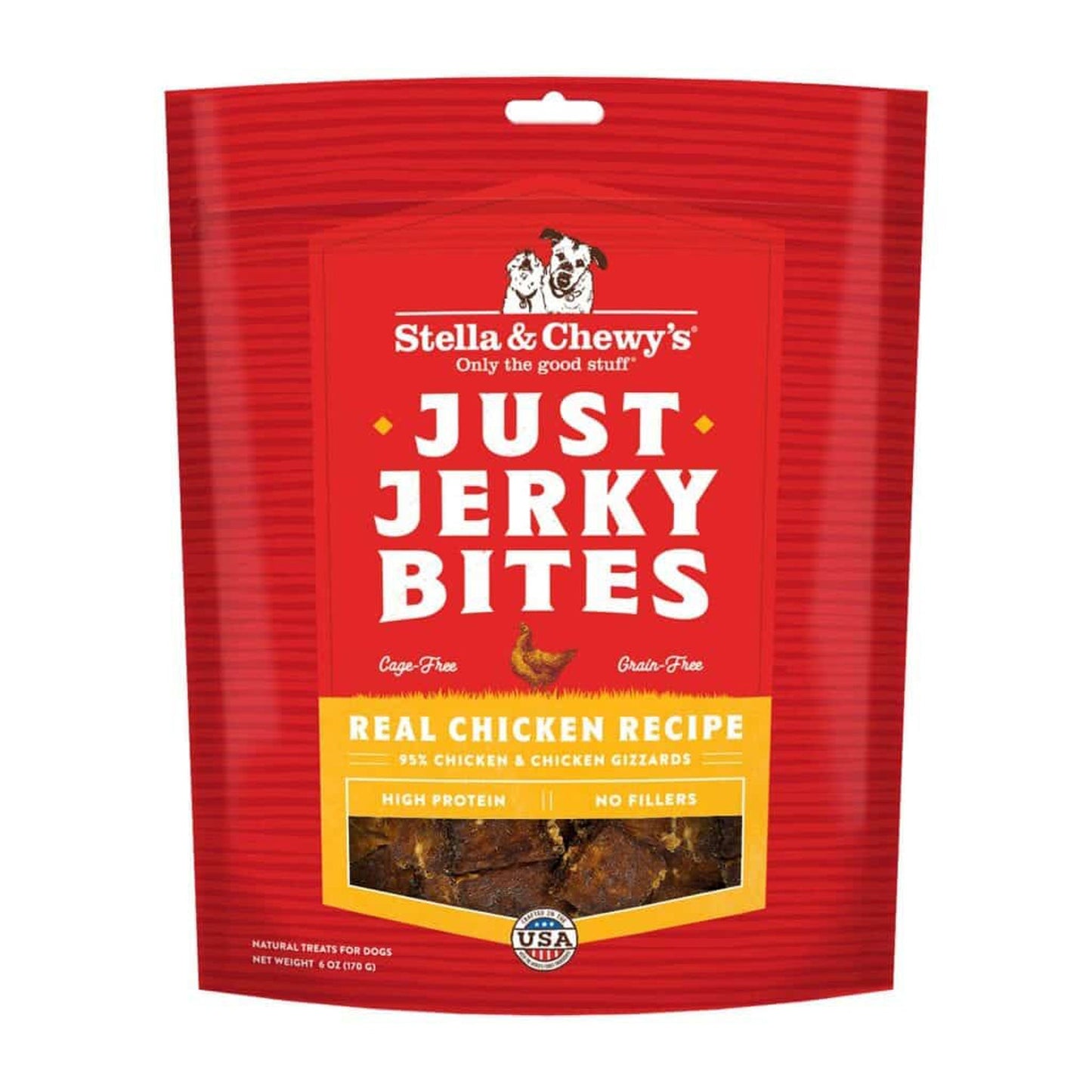 Stella & Chewy's Dog Just Jerky Grain-Free Chicken 6 oz