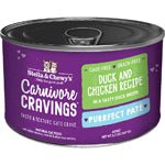 Stella and Chewys Cat Carnivore Cravings Pate Duck and Chicken 5.2oz. (Case of 24) - Pets Perfect