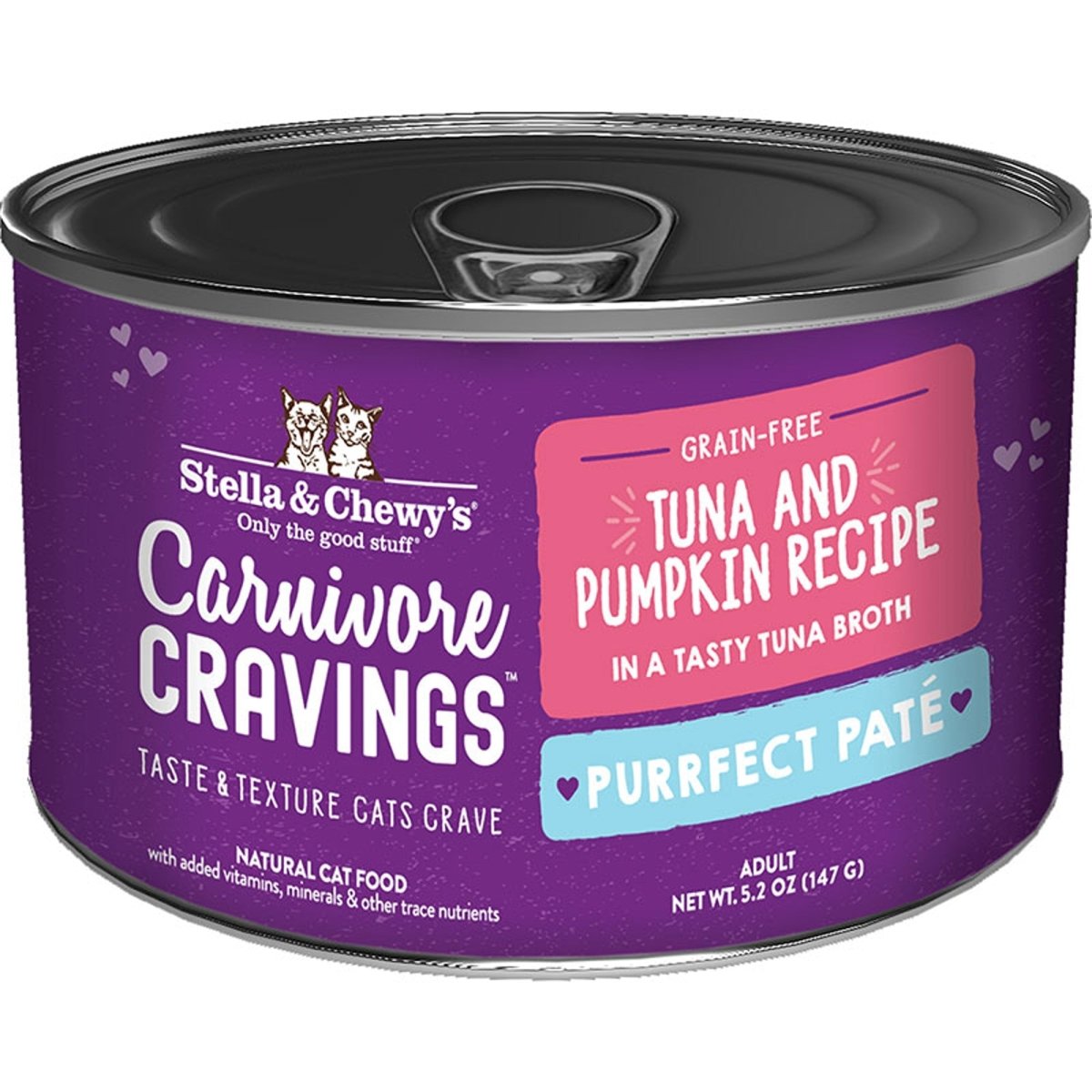 Stella and Chewys Cat Carnivore Cravings Pate Tuna 5.2Ooz. (Case of 24) - Pets Perfect