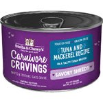 Stella and Chewys Cat Carnivore Cravings Shred Tuna and Mackerel 5.2oz. (Case of 24) - Pets Perfect