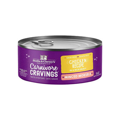 Stella & Chewys Cat Carnivore Cravings Minced Morsels Chicken 2.8Oz (Case of 12)