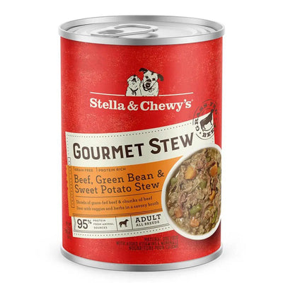 Stella & Chewy's Dog Gourmet Stew Beef, Green Bean And Sweet Potato, 12.5 oz each, Case of 12