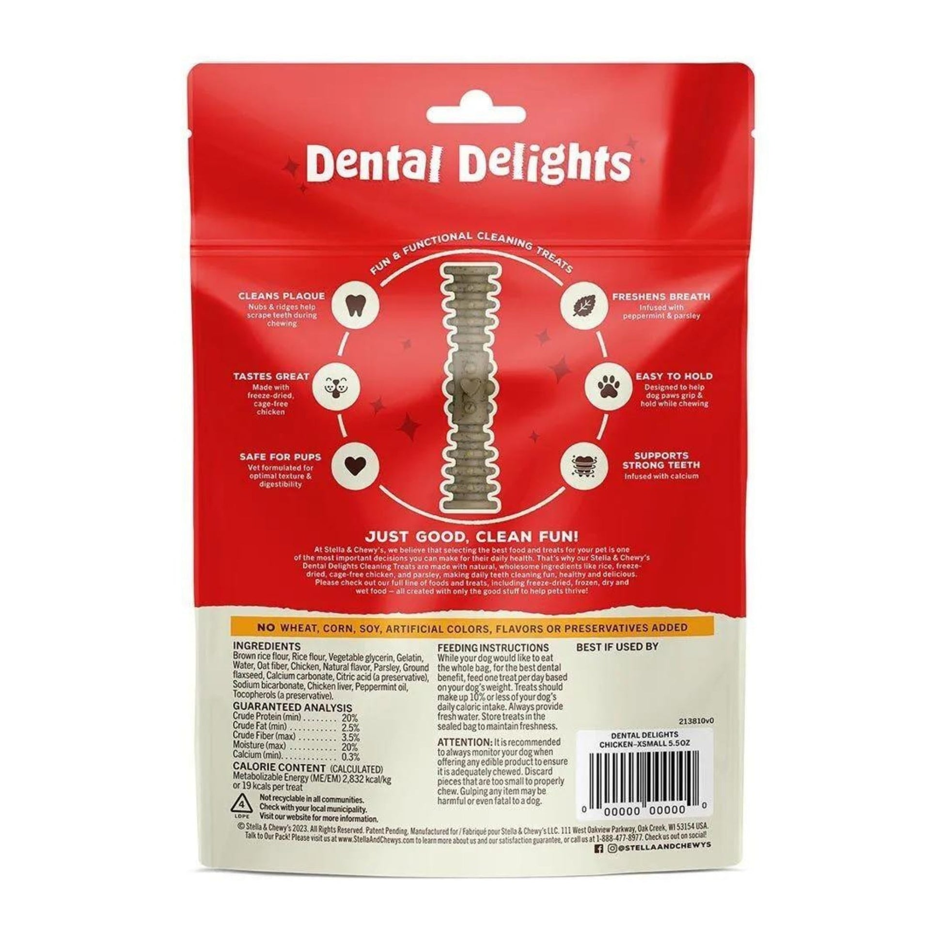 Stella & Chewy's Dog Dental Delights X-Small 23 ct, view 5