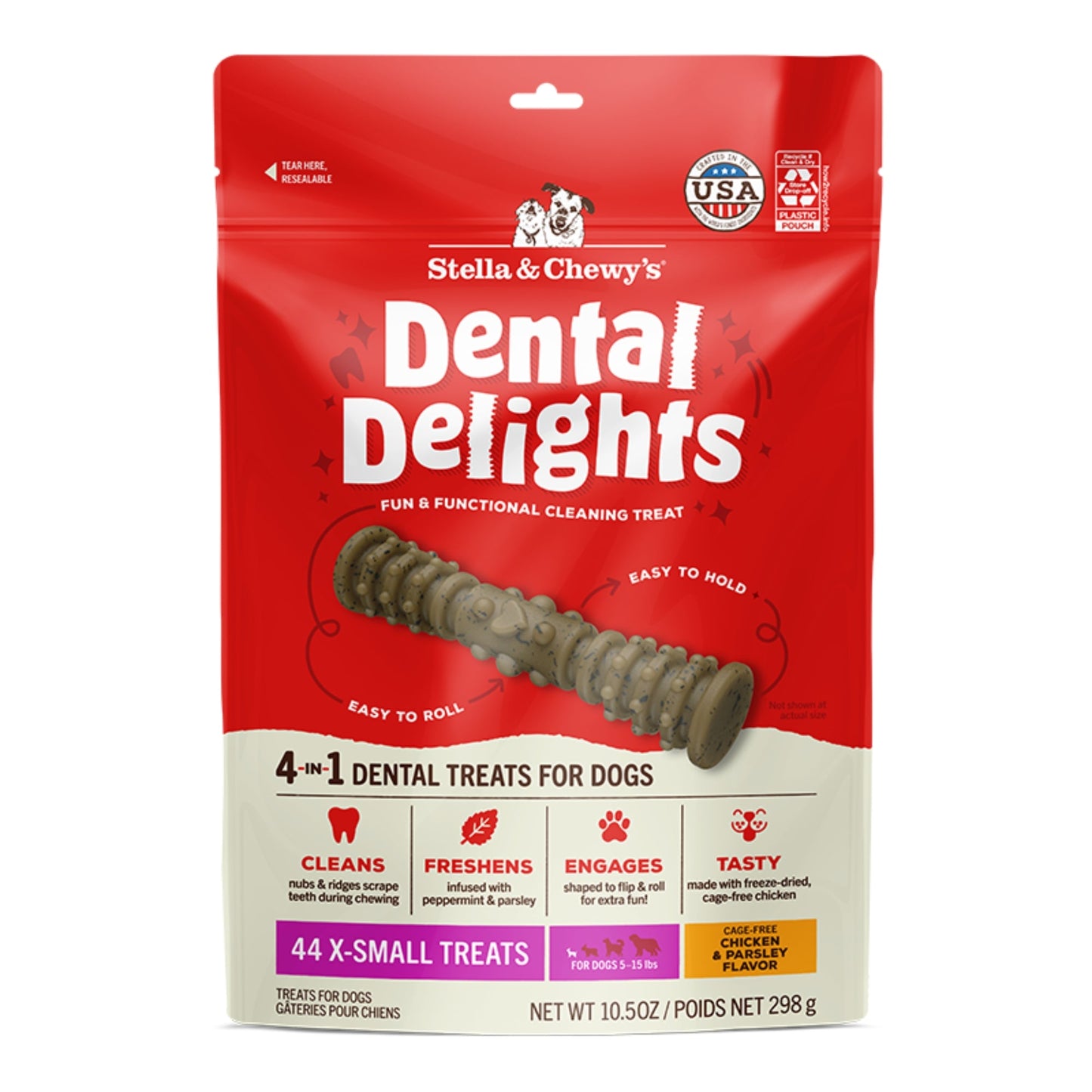 Stella & Chewy's Dog Dental Delights X-Small 44 ct