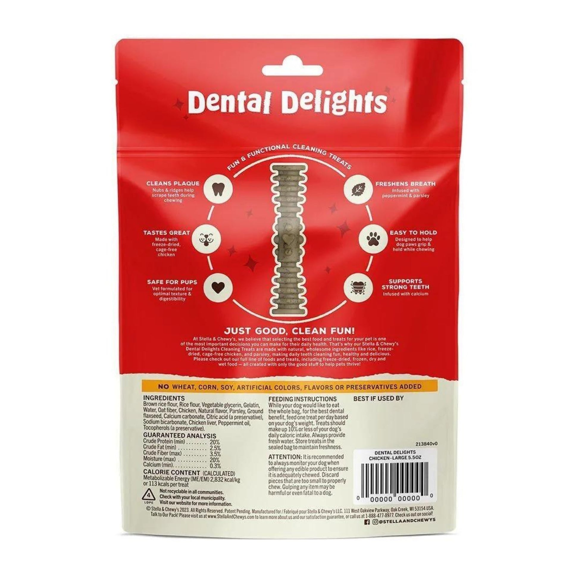 Stella & Chewy's Dog Dental Delights Large 17 ct, view 5