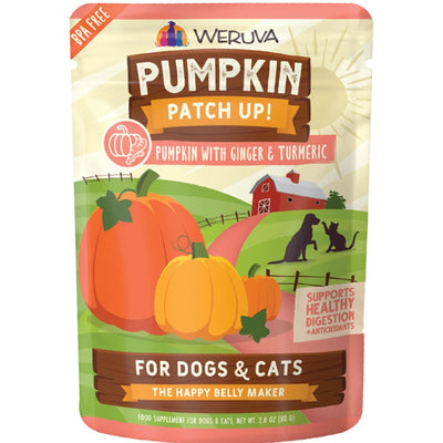 Weruva Dog Cat Pumpkin Ginger 2.8 oz. Pouch 12 ct