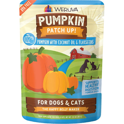 Weruva Dog Cat Pumpkin Coconut Oil 1.05 oz. Pouch 12 ct