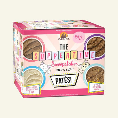 Weruva Cat Pate Suprtm 3 oz Variety Pack 3 oz. 12 ct