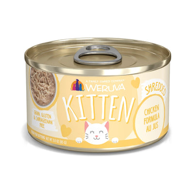 Weruva Cat Kitten Chicken Au Jus 3 oz. 12 ct