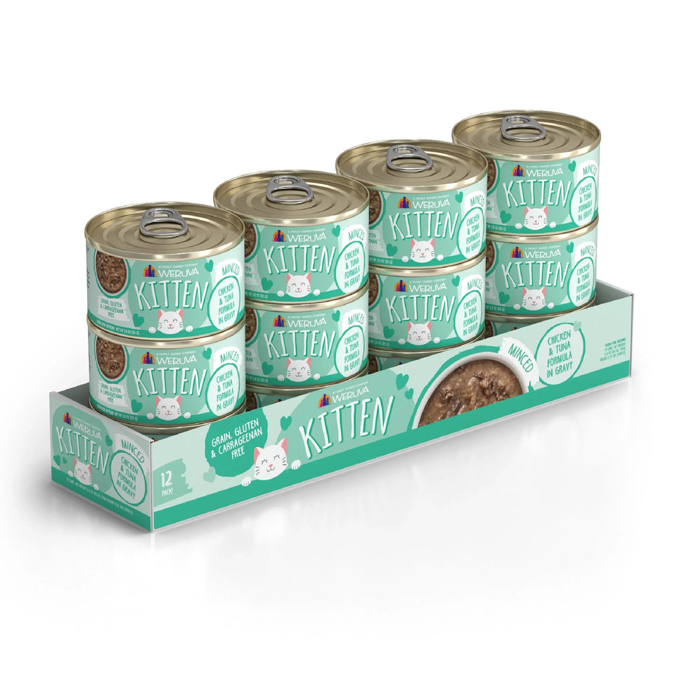 Weruva Cat Kitten Chicken Tuna Gravy 3 oz. 12 ct