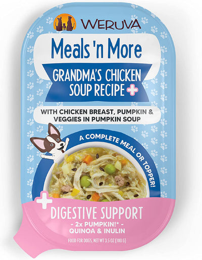 Weruva Dog Meals N More Grandma's Chicken Soup Cup 3 oz. 12 ct