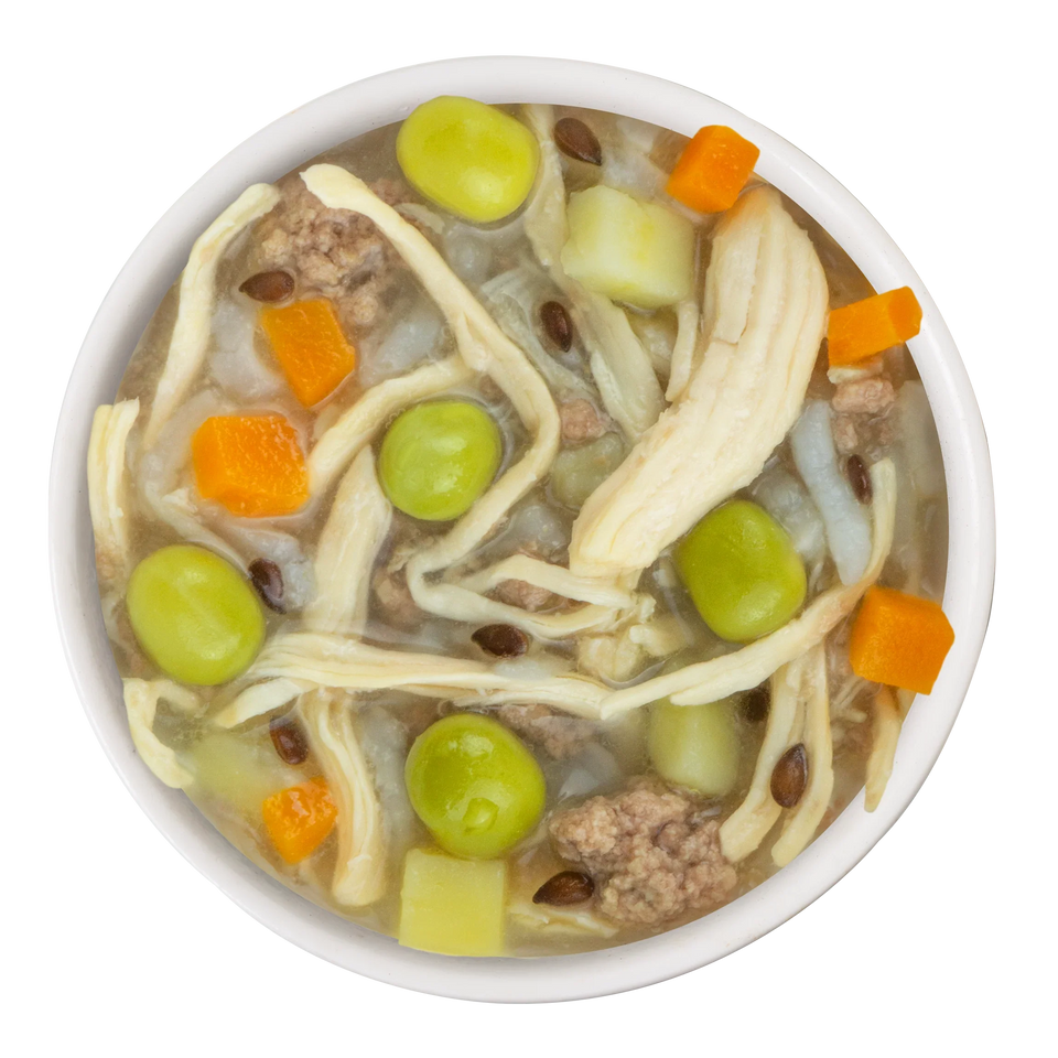 Bff Dog Kiss Me Thrice Chicken, Veggies & Rice Cup 2.7 oz. 12 ct