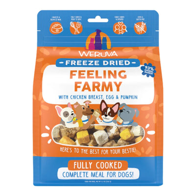 Weruva Dog Freeze-Dried Feeling Farmy Food 5.5oz.