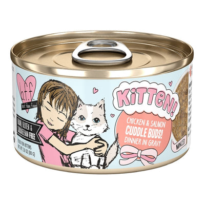 Bff Kitten Cuddle Buds Chicken & Salmon 2.8oz. (Case of 12)