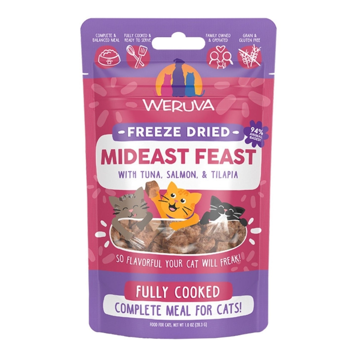 Weruva Cat Freeze-Dried Mideast Feast, 1 oz