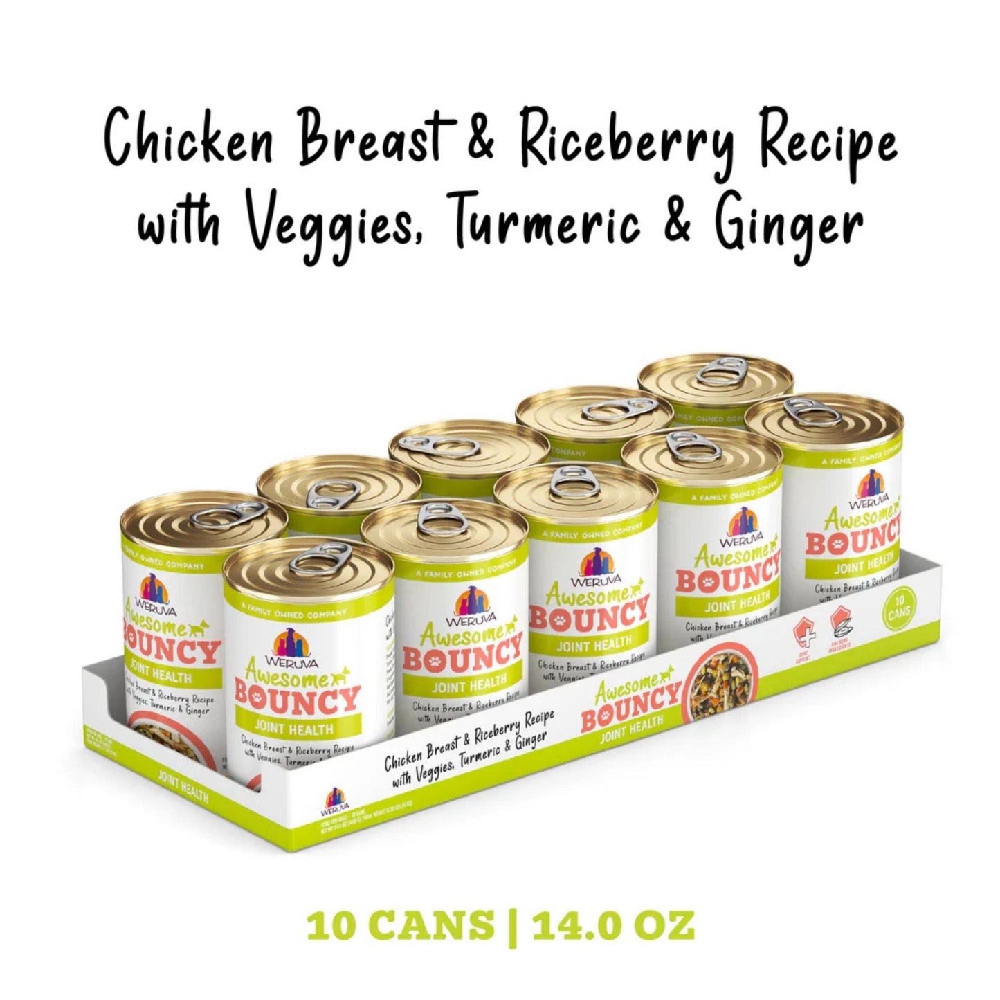 Weruva Dog Bouncy Chicken & Veggie 14 oz. 10 ct, view 2