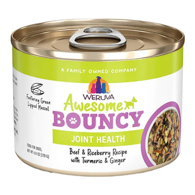 Weruva Dog Bouncy Beef & Rice 6oz. (Case of 8)
