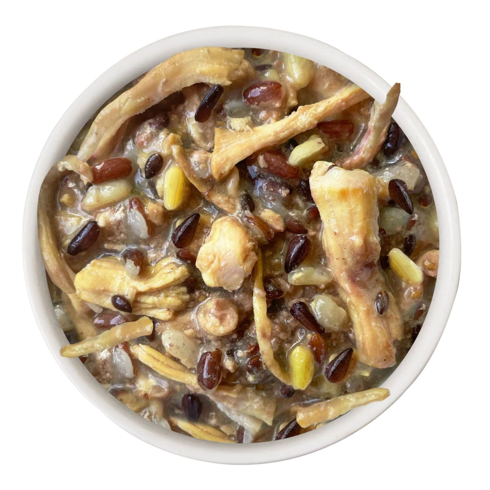 Weruva Dog Bouncy Chicken & Rice 14oz.  (Case of 10)