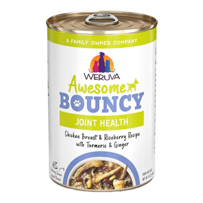 Weruva Dog Bouncy Chicken & Rice 14oz.  (Case of 10)