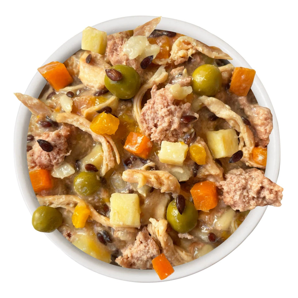 Weruva Dog Shiny Chicken & Veggie 6oz. (Case of 8)