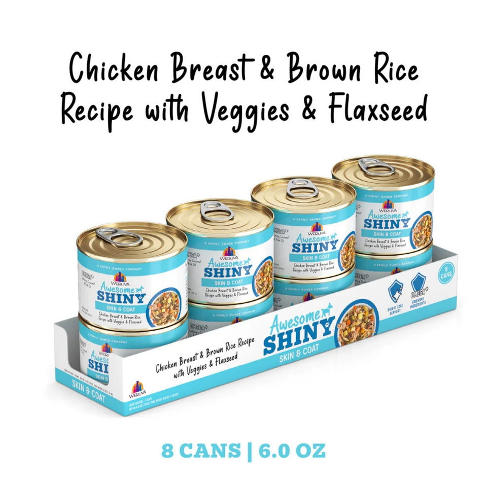 Weruva Dog Shiny Chicken & Veggie 6oz. (Case of 8)