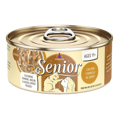 Weruva Cat Senior Chicken Formula in Gravy 5.5 oz. 8 ct - Pets Perfect