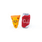 ZippyPaws NomNomz Dog Toy Pizza Cola, 1ea/One Size - Pets Perfect