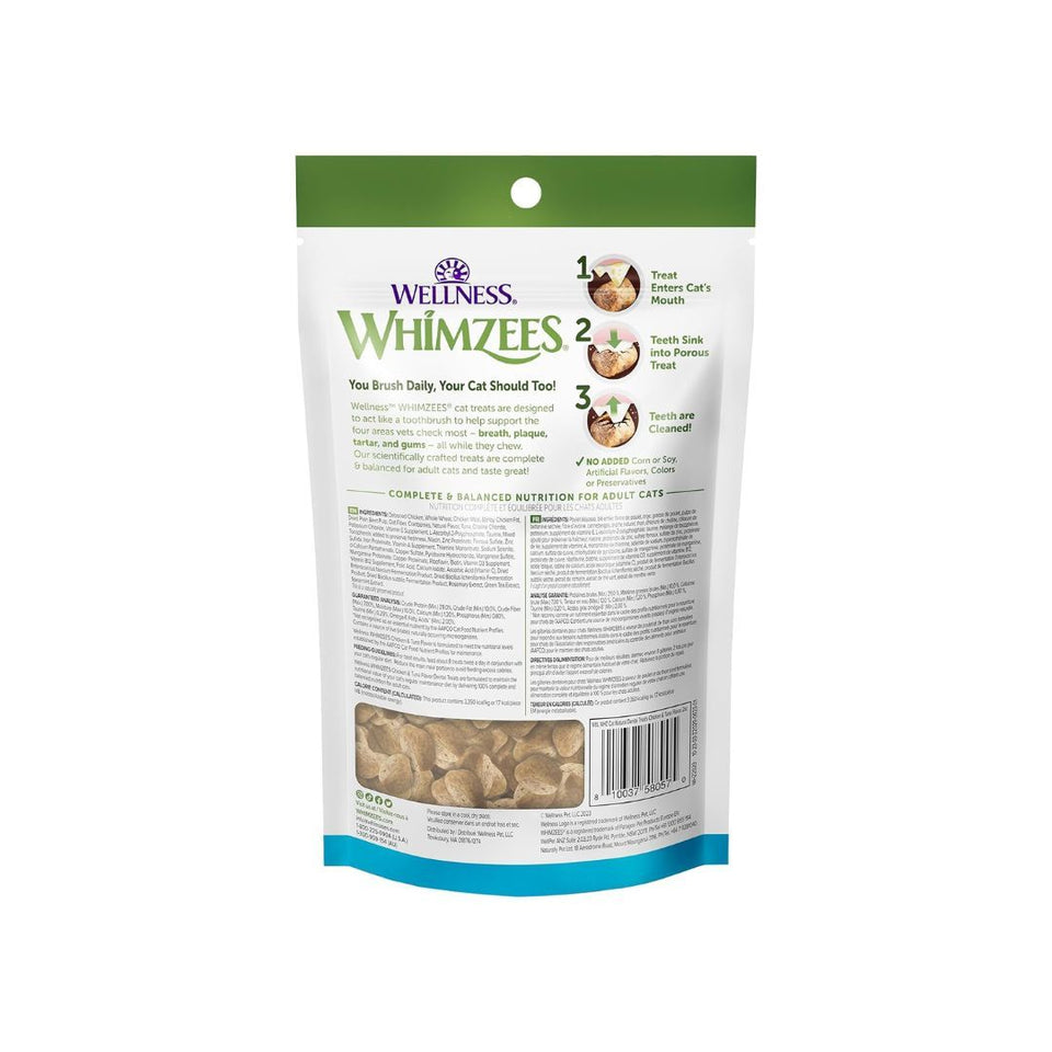 Whimzees Cat Dental Cat Treat Chicken Tuna 2 oz