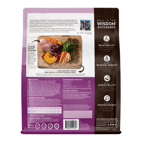 Earth Animal Dog Wisdom Air-Dried Turkey, 2 lb