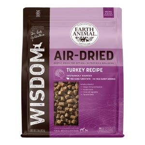 Earth Animal Dog Wisdom Air-Dried Turkey, 2 lb