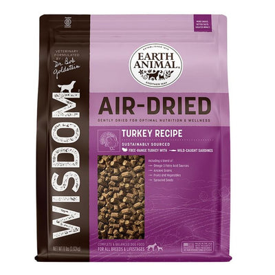 Earth Animal Dog Wisdom Air-Dried Turkey 8 lb