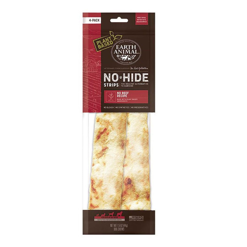Earth Animal No-Hide Vegan Strips - Beef Flavor, 4 ct, view 2