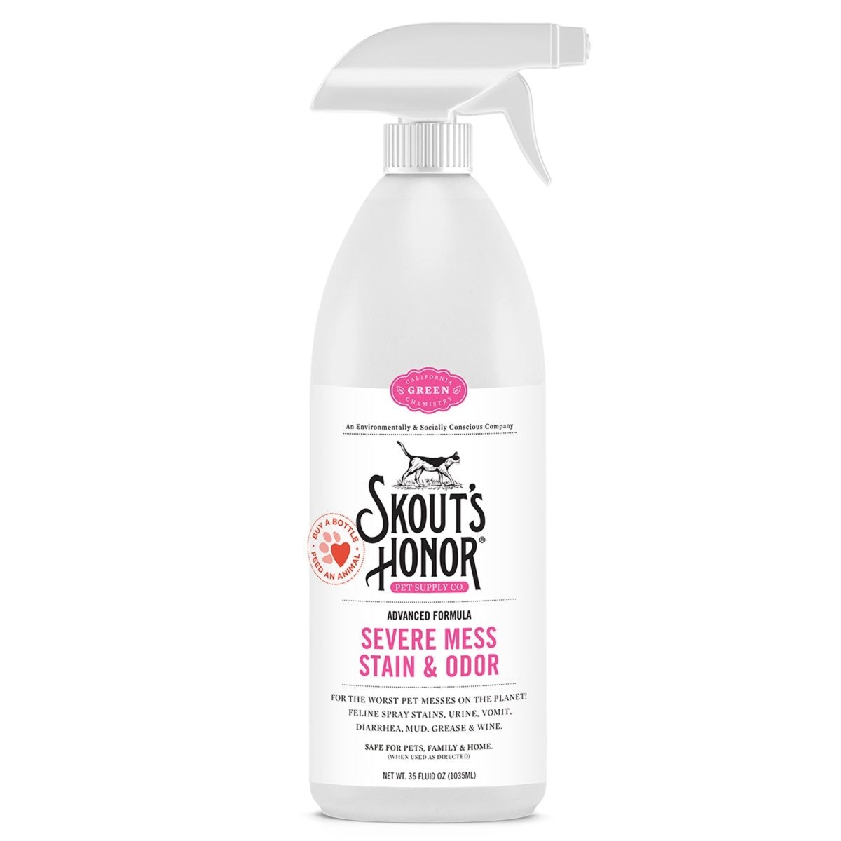 Skout Honor Cat Stain and Odor Severe Mess Advance Formula - Pets Perfect