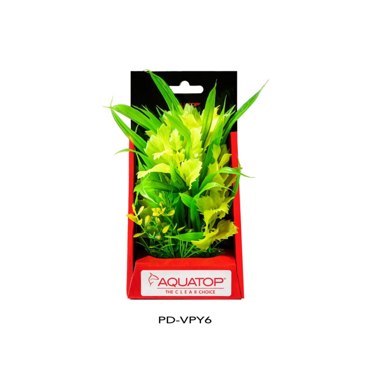 Aquatop Vibrant Passion Plant Yellow 6in - Pets Perfect
