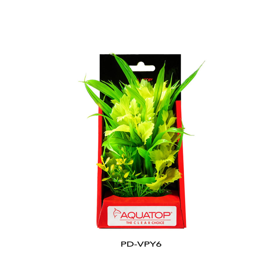 Aquatop Vibrant Passion Plant Yellow; 1ea-6 in