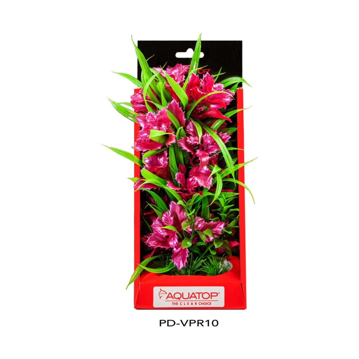 Aquatop Vibrant Passion Plant Rose 10in - Pets Perfect