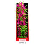 Aquatop Vibrant Passion Plant Pink 16in - Pets Perfect