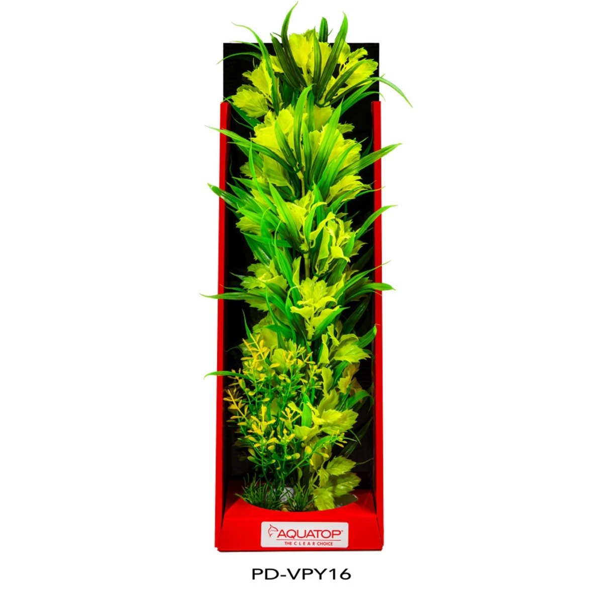Aquatop Vibrant Passion Plant Yellow, 1ea/16 in - Pets Perfect