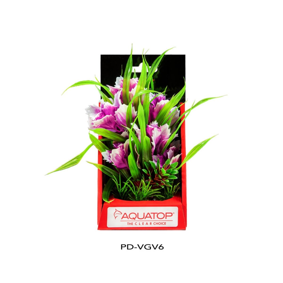 Aquatop Vibrant Garden Plant Violet 6in - Pets Perfect
