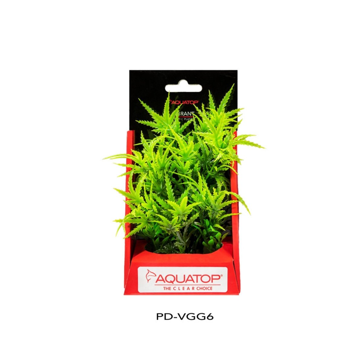 Aquatop Vibrant Garden Plant Green, 1ea/6 in - Pets Perfect