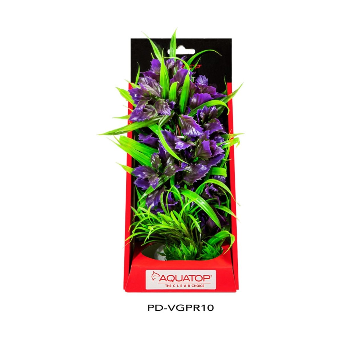 Aquatop Vibrant Garden Plant Purple, 1ea/10 in - Pets Perfect
