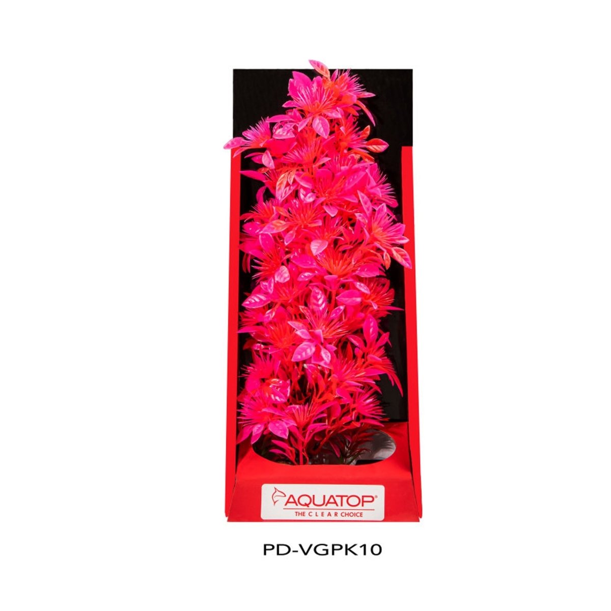 Aquatop Vibrant Garden Plant Pink, 1ea/10 in - Pets Perfect