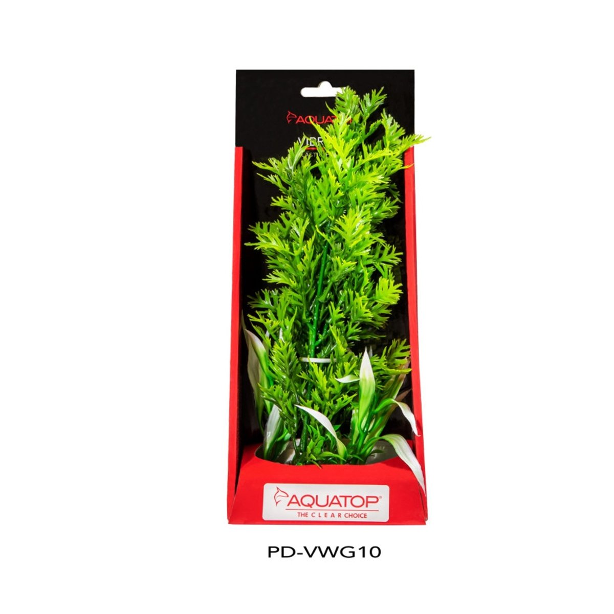 Aquatop Vibrant Wild Plant Green 10in - Pets Perfect