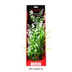 Aquatop Vibrant Wild Plant White 16in - Pets Perfect