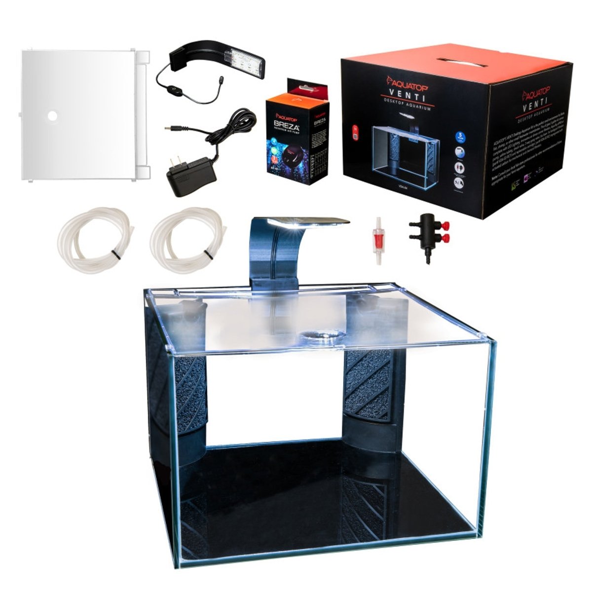 Aquatop Venti Showcase Aquarium Kit 1ea/5 gal - Pets Perfect