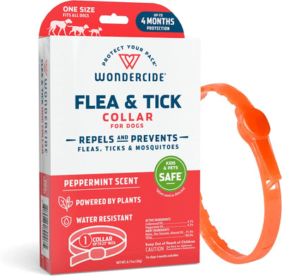Wondercide Flea And Tick Dog Collar For Dogs-Peppermint