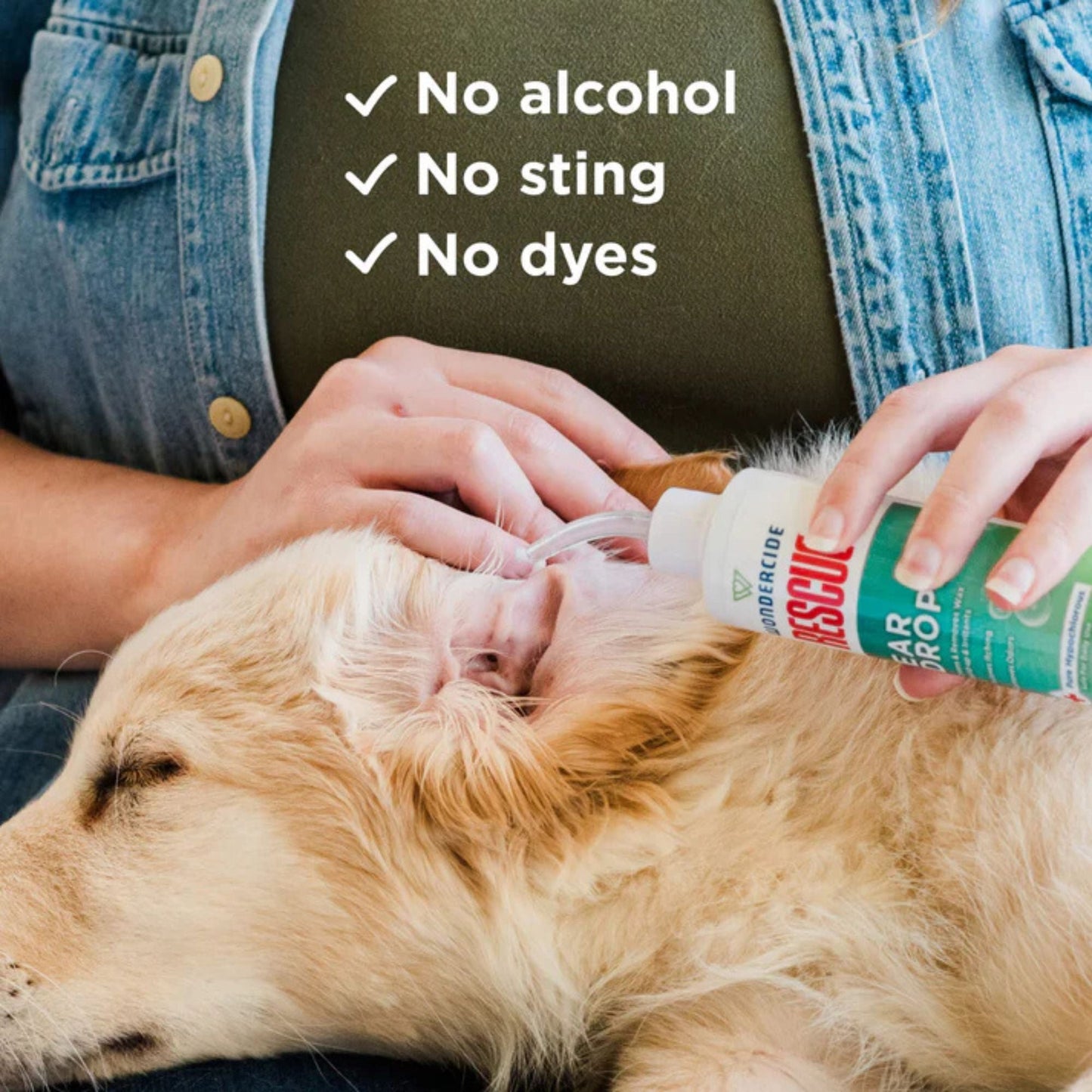 Wondercide Dog & Cat Rescue Ear Drops 4 oz, view 3