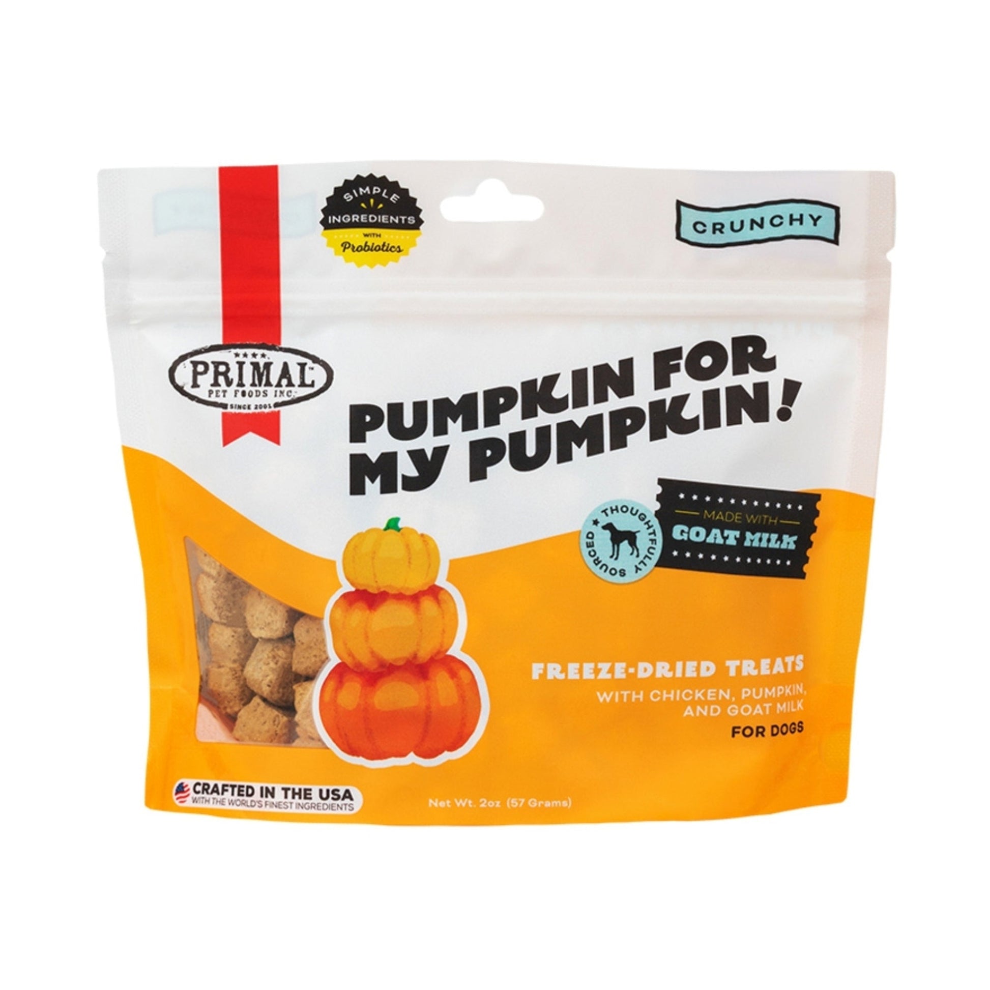 Primal Dog FD Pumpkin For My Pumpkin Chicken Pumpkin With Goat Milk 2